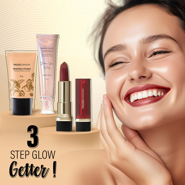 Faces Canada Peaches N Cream Tinted Moisturizer - Light 01 | Non Oily Lightly Tinted Bb Cream