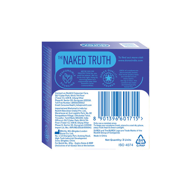 Durex Close Fit Invisible Condom