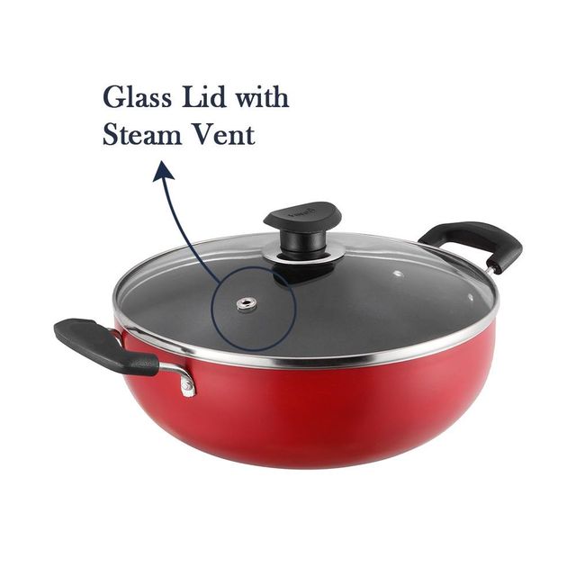 Vinod Inducto Deep Kadahi With Lid (24 Cm)