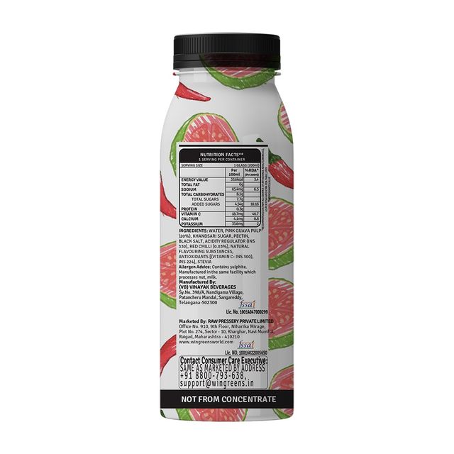 Raw Pressery Refreshers Chilli and Guava Fruit Juice