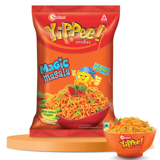 YiPPee! Magic Masala Noodles with Added Veggies - The Better Noodles