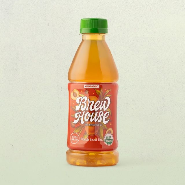 Brewhouse Tea Brewing Co. Organic Classic Peach Ice Tea