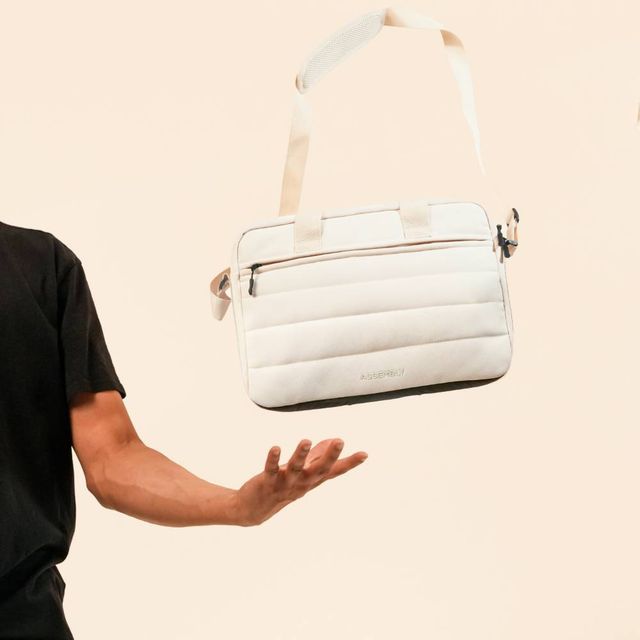 Assembly Float Laptop Messenger - Cream