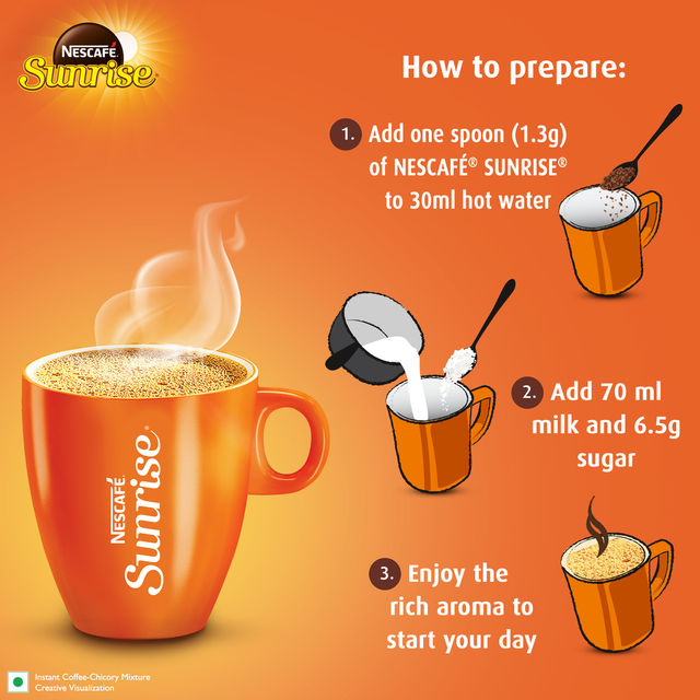 Nescafe Sunrise Chicory Instant Coffee