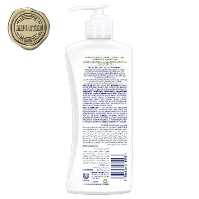 St. Ives Hydrating Vitamin E & Avocado Body Lotion