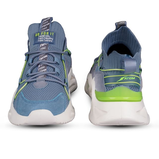 Atom Men's Casual Sneakers - UK 11 | Blue