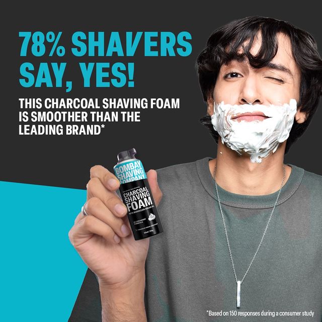 Bombay Shaving Company Charcoal Shaving Foam