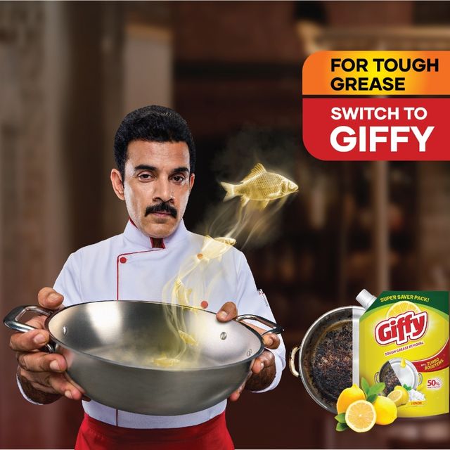Giffy Lemon Dishwash Gel