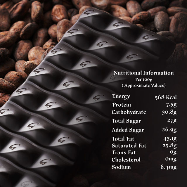 Galaxy Fusions Dark Chocolate Bar With 70% Cocoa