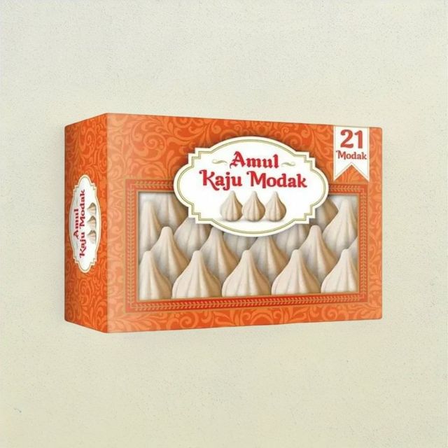 Amul Kaju Modak