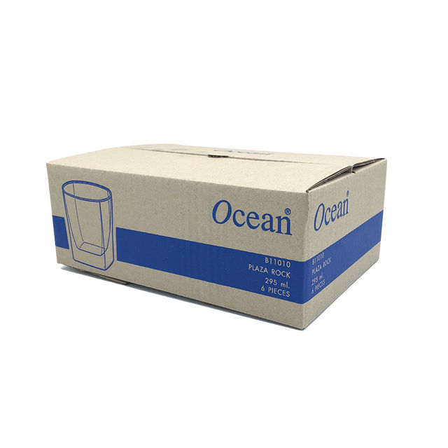 Ocean Plaza Whisky Glass Set (295ml, 6Pcs)