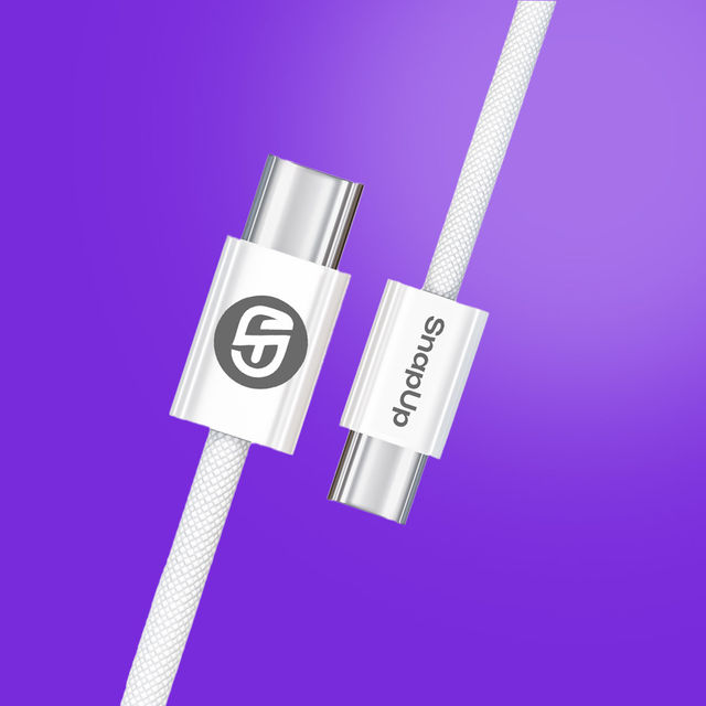 SnapUp Volt C To C - Data Cable - White