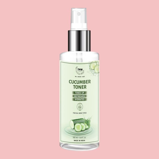 TNW The Natural Wash Cucumber Toner for Cleansing & Refreshing Skin Pore Tightening Toner with Spray