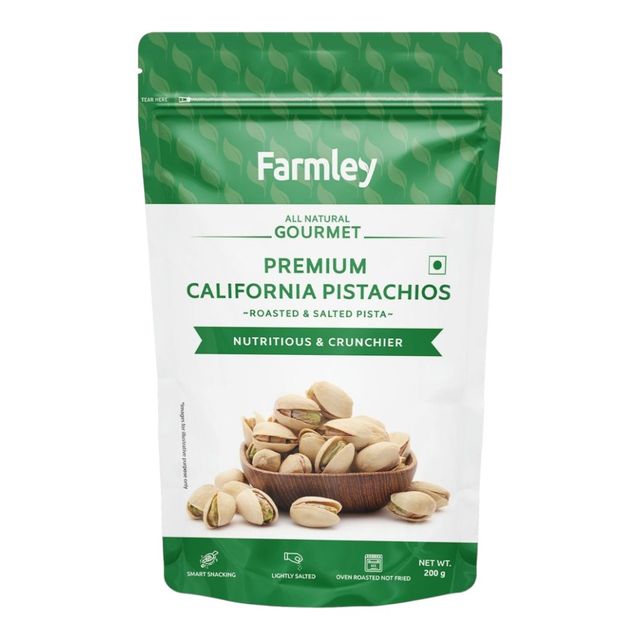 Farmley Premium California Roasted & Salted Pistachios