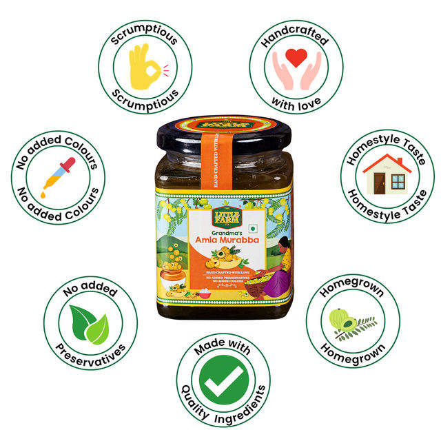 The Little Farm Co. Amla Murabba | Oil free