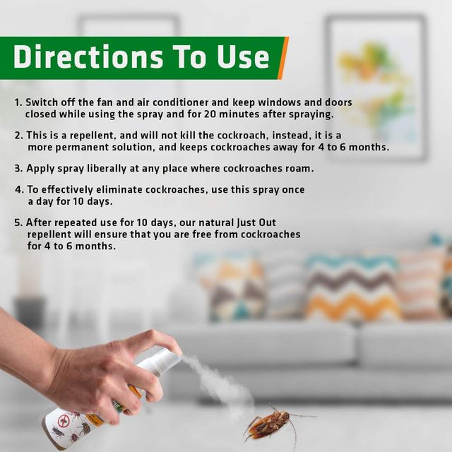 Herbal Strategi Cockroach Repellent