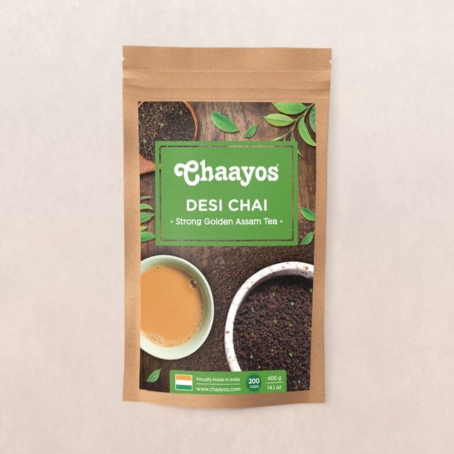 Chaayos Gold Strong Golden Assam Black Tea