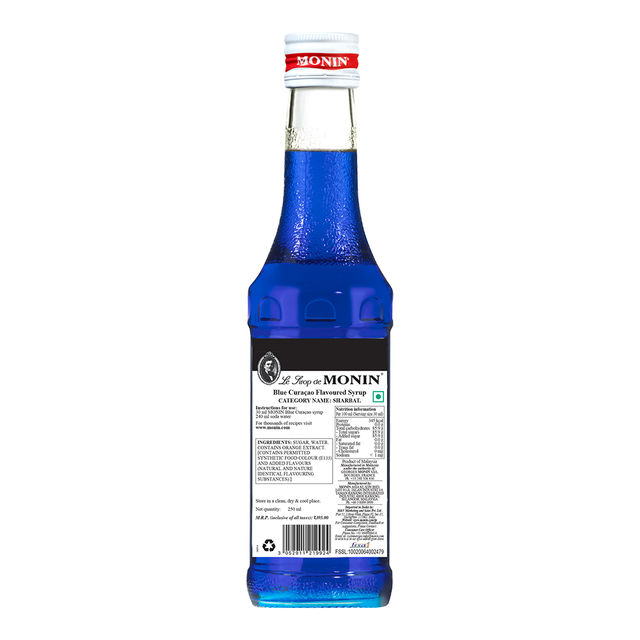 Monin Blue Curacao Syrup