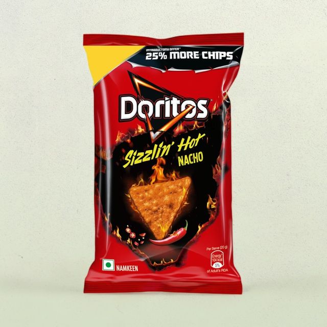 Doritos - Nachos Sizzlin' Hot Spicy