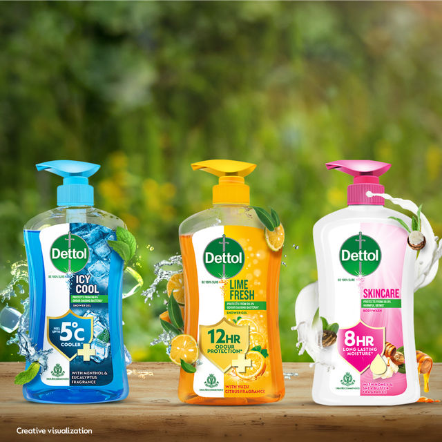 Dettol Body Wash and shower Gel, Skin Care Pump