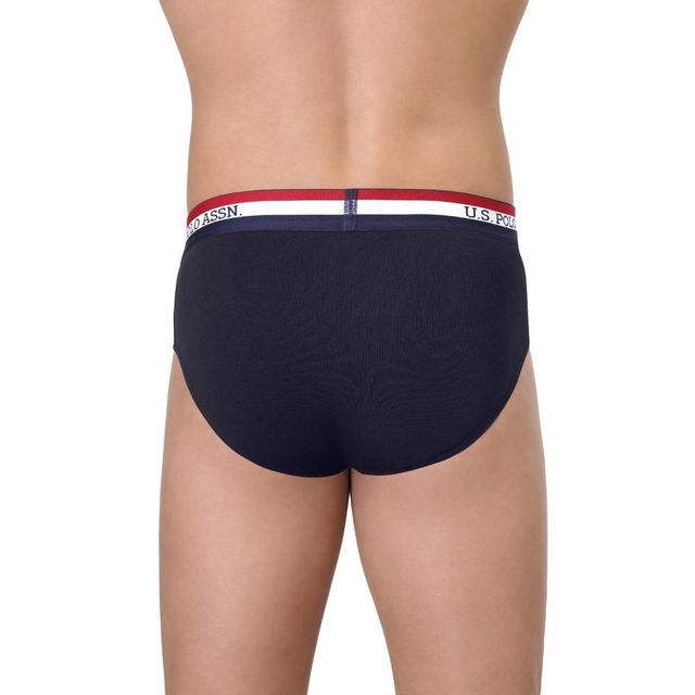 U.S. Polo Assn. | Underwear Pack of 2 | L | Briefs | EB002 | Red and Navy