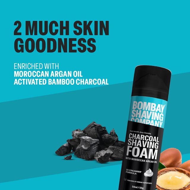 Bombay Shaving Company Charcoal Shaving Foam