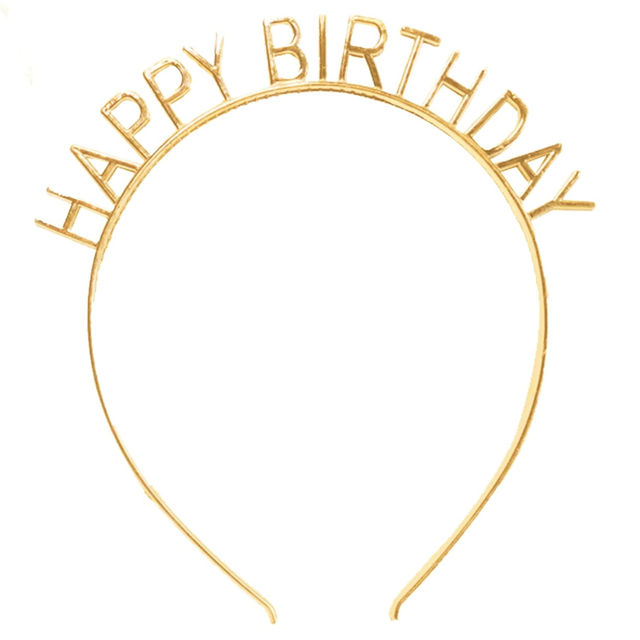 Let's Vybe Happy Birthday Tiara Crown