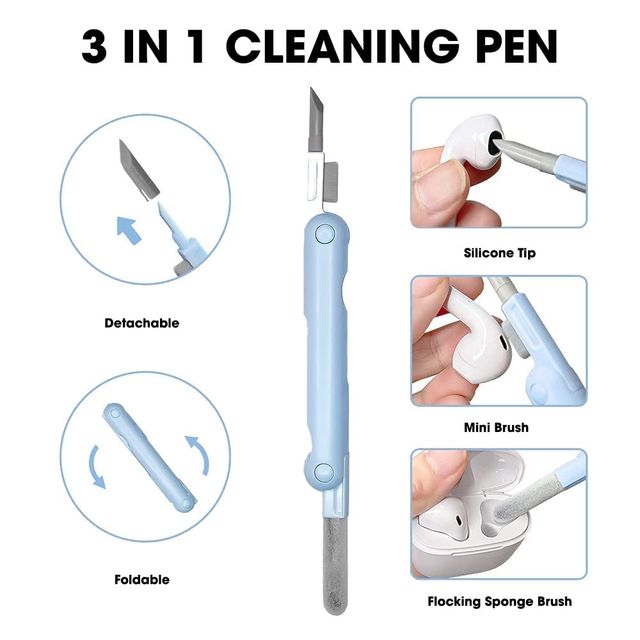 Sounce 7 In 1 Electronic Cleaner Kit, Keyboard Cleaner Kit (White)