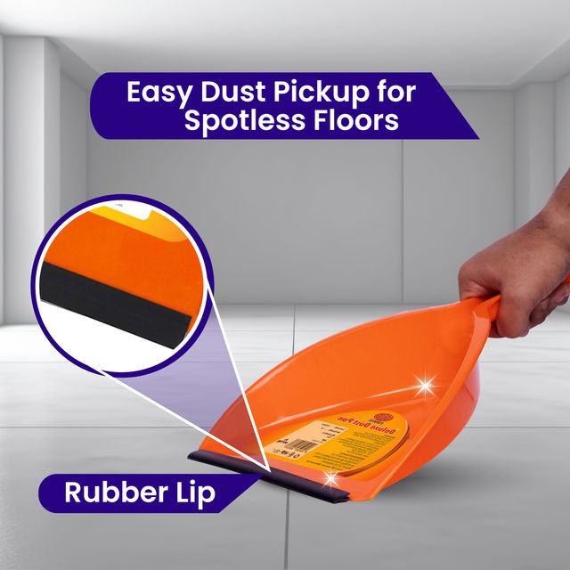Chakaachak Deluxe Dustpan (Colour May Vary)