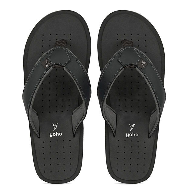 Yoho Men's Slippers ArchFlex | Monsoon Grey - UK10
