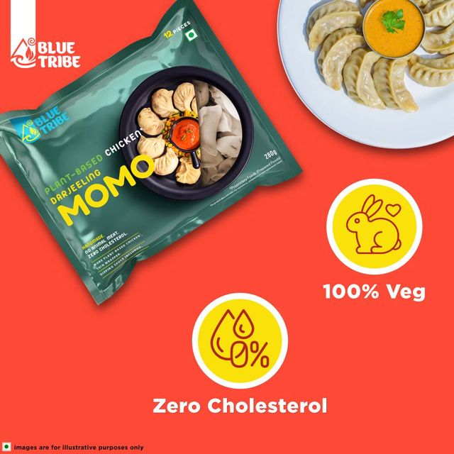 Blue Tribe Foods Plant Based Momo 100% Vegetarian