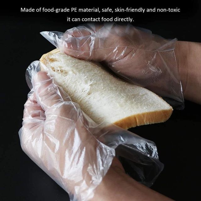 Tempware PP Disposable Plastic Gloves - Pack Of 100