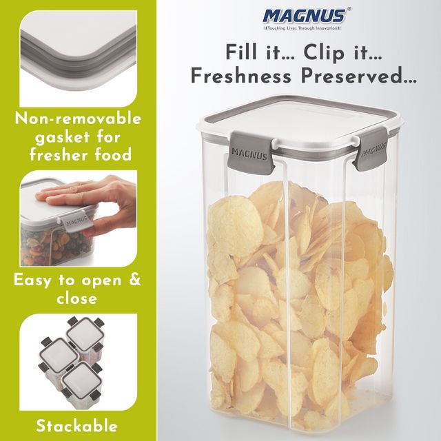 Buy Modulock Transparent Airtight Leakproof Storage Container | 1480 ml ...