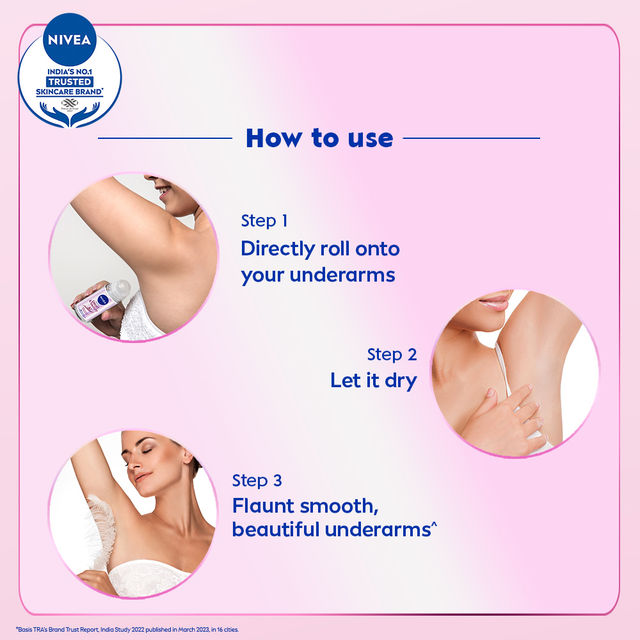 Nivea Deo Roll On Pearl Beauty Underarms 72h Protection 50 ml Combo