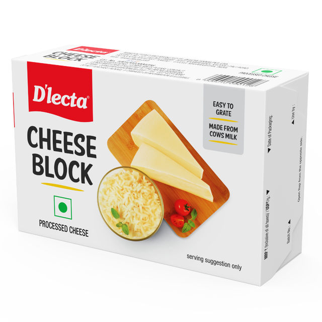 D'lecta Cheese- Block 200 g Combo