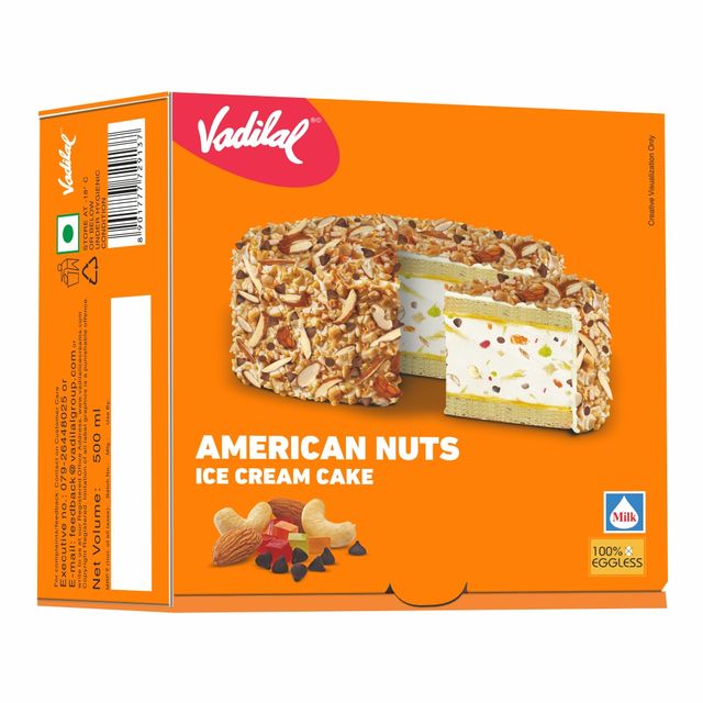 Vadilal American Nut Ice Cream Cake