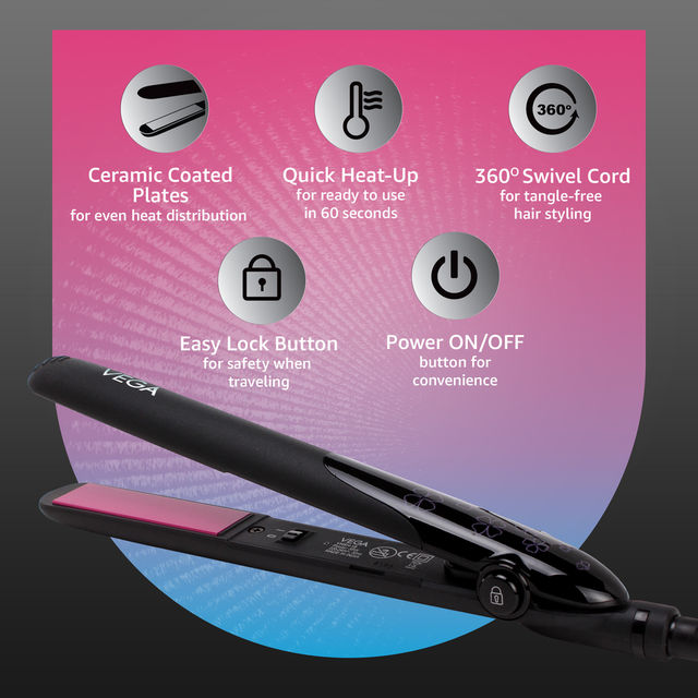 VEGA Vhsh 18 Hair Straightener