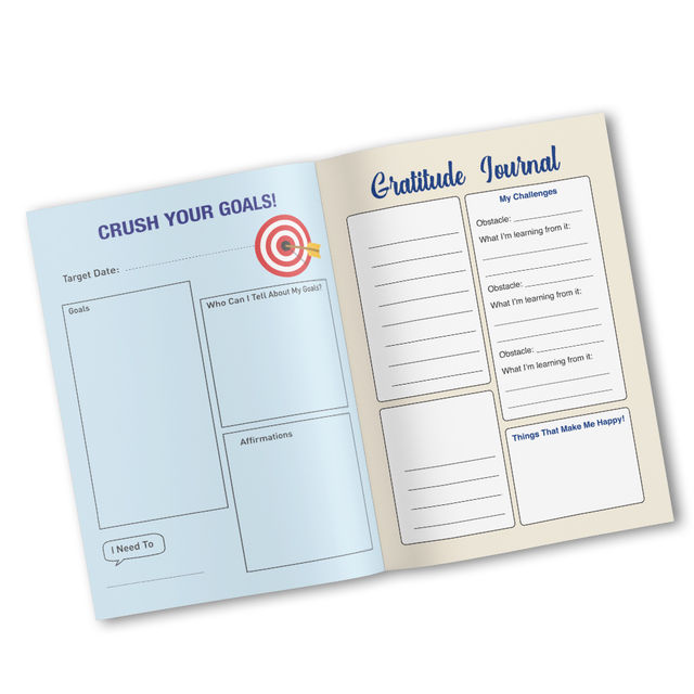 Classmate Pulse Unruled Hard Cover Notebook (A5, 80 GSM, Assorted Design)