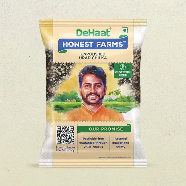 Dehaat Honest Farms Unpolished Urad Dal Chilka