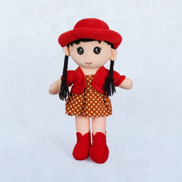 DearJoy Cap Rag Doll - Red