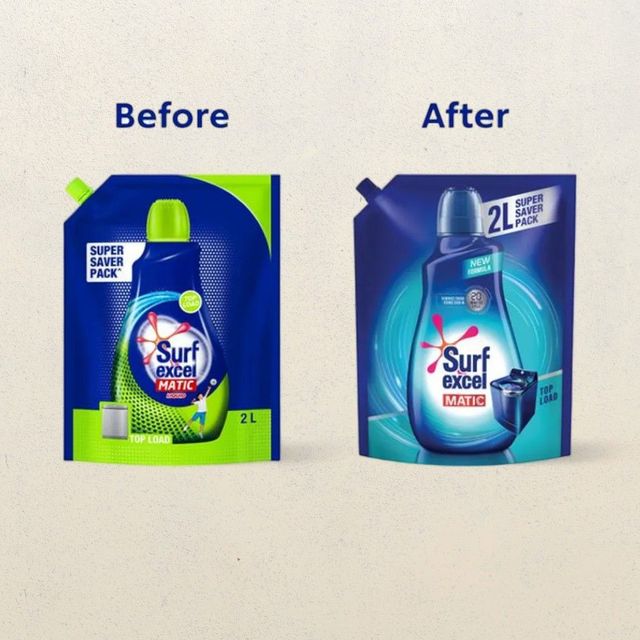 Surf Excel 3 In 1 Smart Shots(17pc) & Surf Excel Matic Top Load Liquid Detergent(2l) Combo