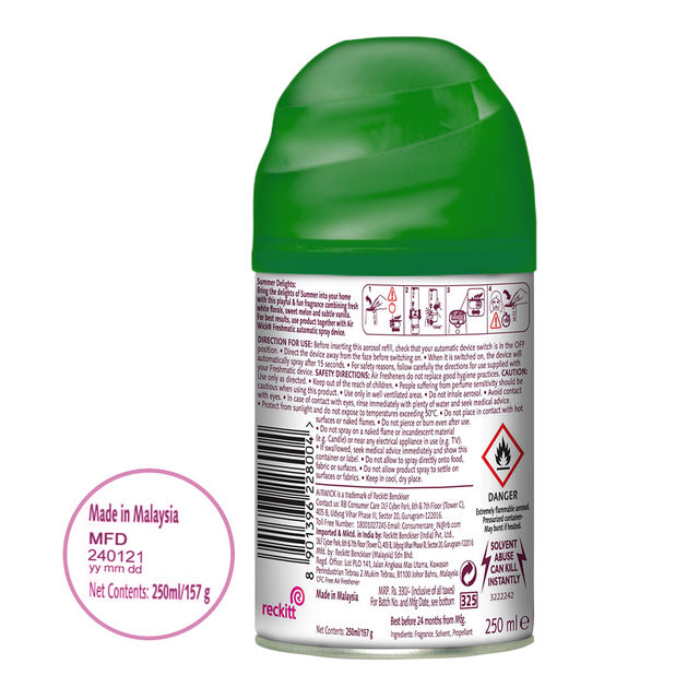 Air Wick Summer Delights Freshmatic Room Freshener Refill