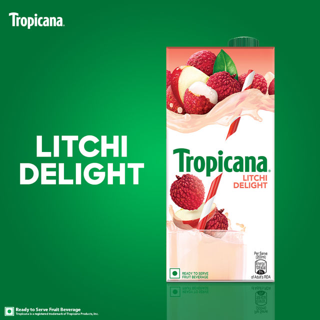 Tropicana Delight Litchi Fruit Juice