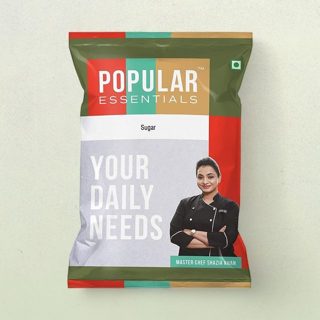 Popular Essentials Refined Sugar (Pouch)
