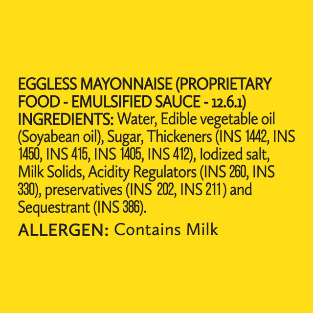 Del Monte Eggless Mayonaisse