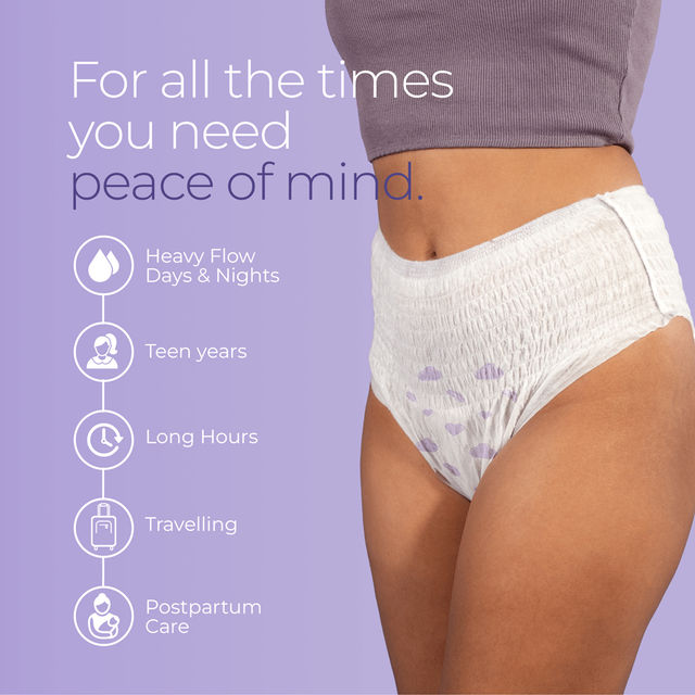 Nua 360 Degree Comfort Period Panties | 2XL-3XL