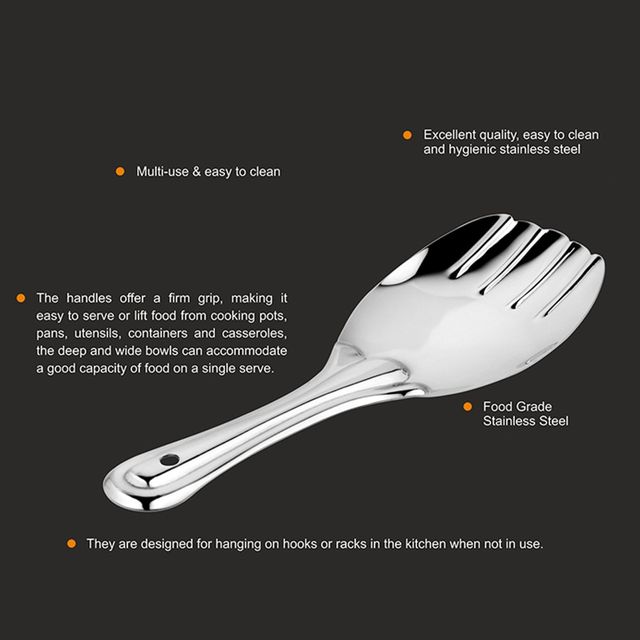 Vinayak Stainless Steel Server (Stainless Steel)