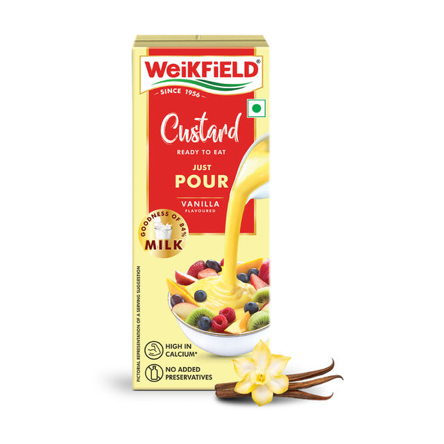 Weikfield Custard Ready To Eat - Vanilla
