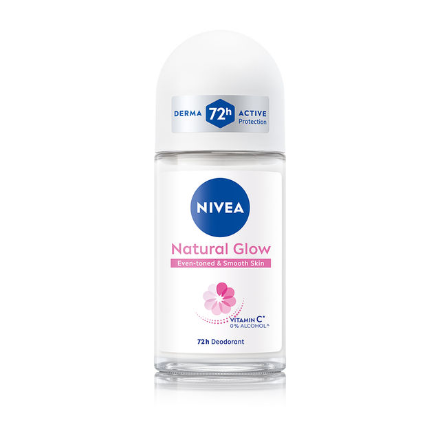 Nivea Natural Glow Even-toned & Smooth Skin 72h Protection Roll On