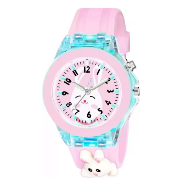 Kids Analog Watch With LED